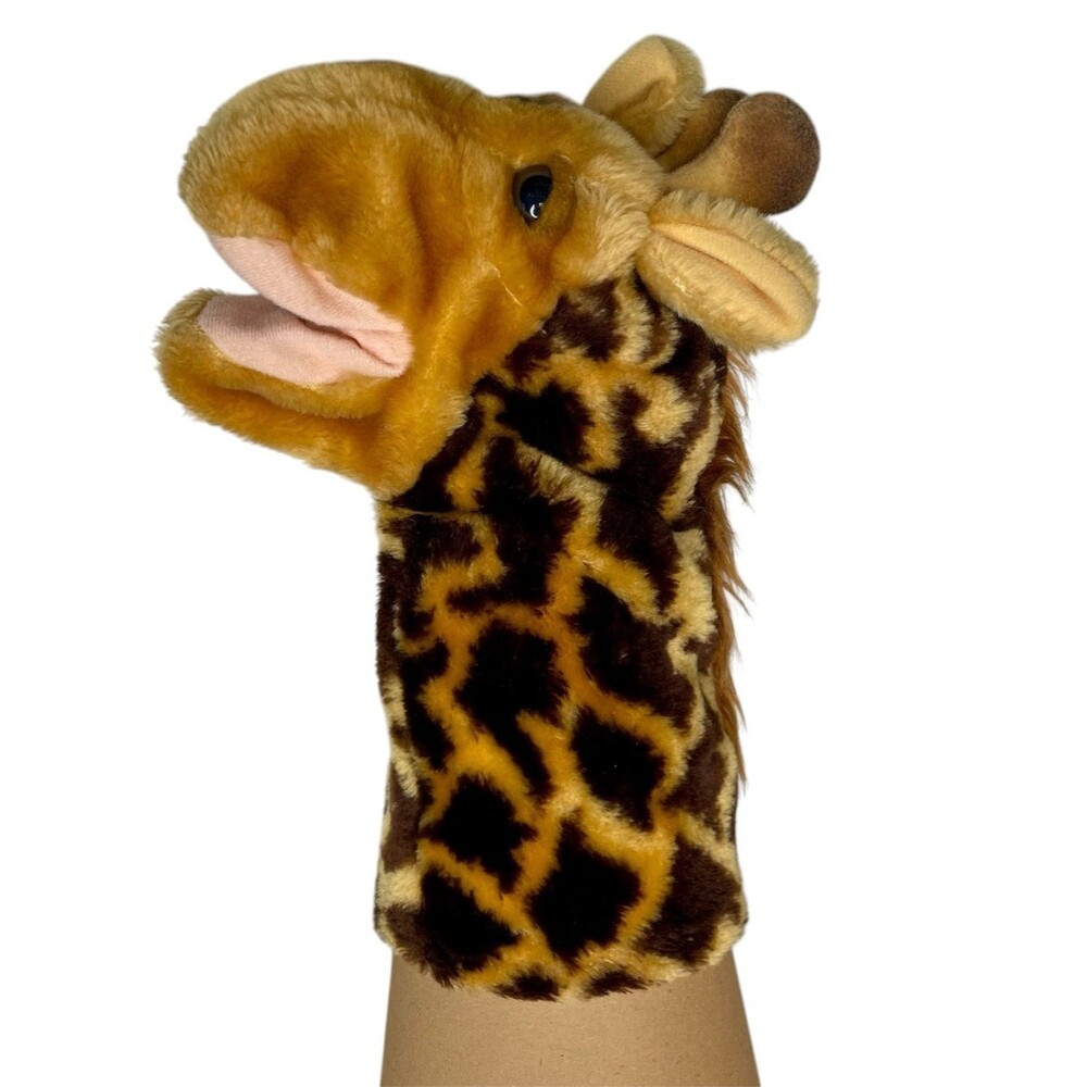 Dakin Giraffe Plush Vintage Hand Puppet Golf Club Cover 1978 Brown